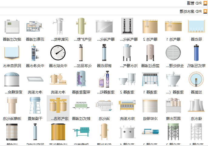 PID废水处理类图标