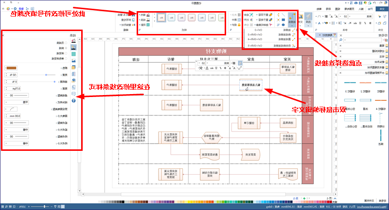 流程图样式修改