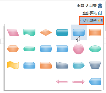 流程图替换图形