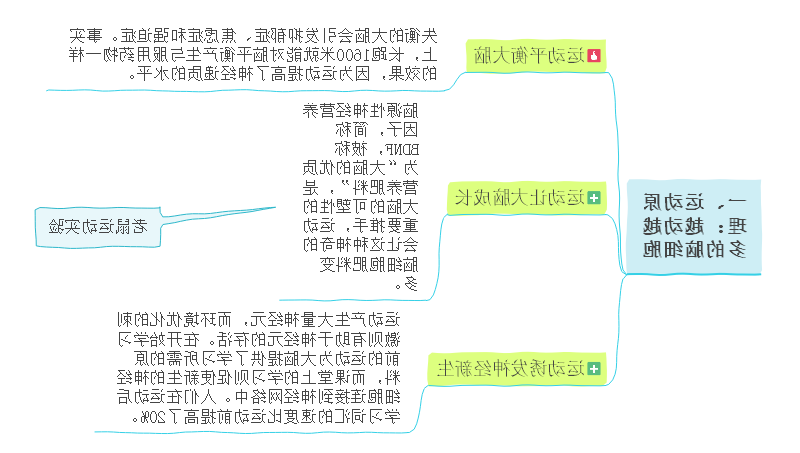 运动改造大脑