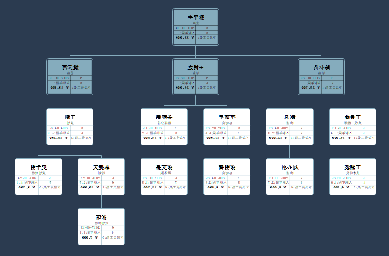 人力资源结构图