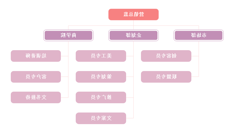 市场营销结构图