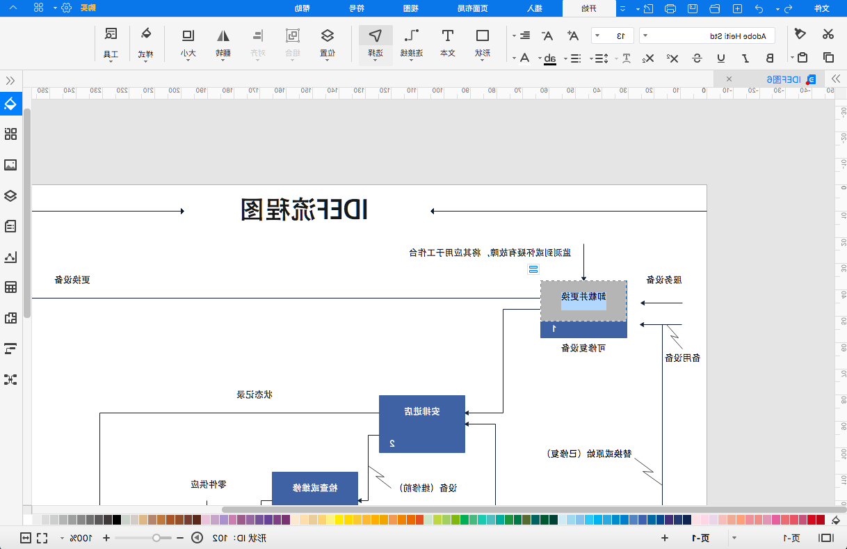 软件流程图文本