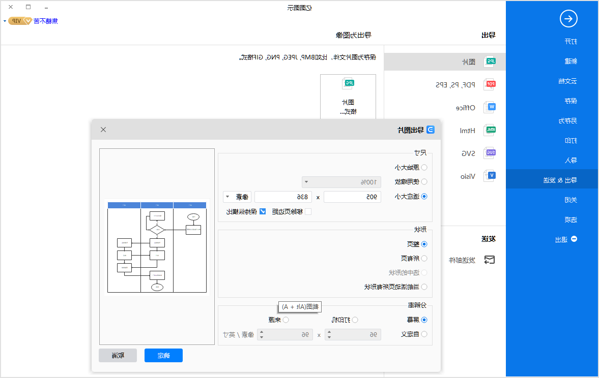 泳道图保存