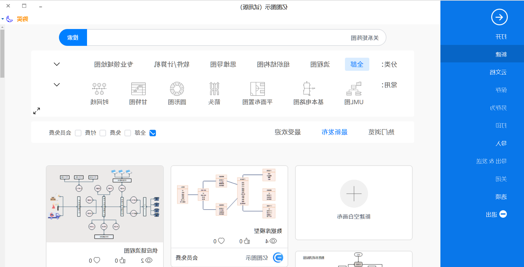 关系矩阵图新建