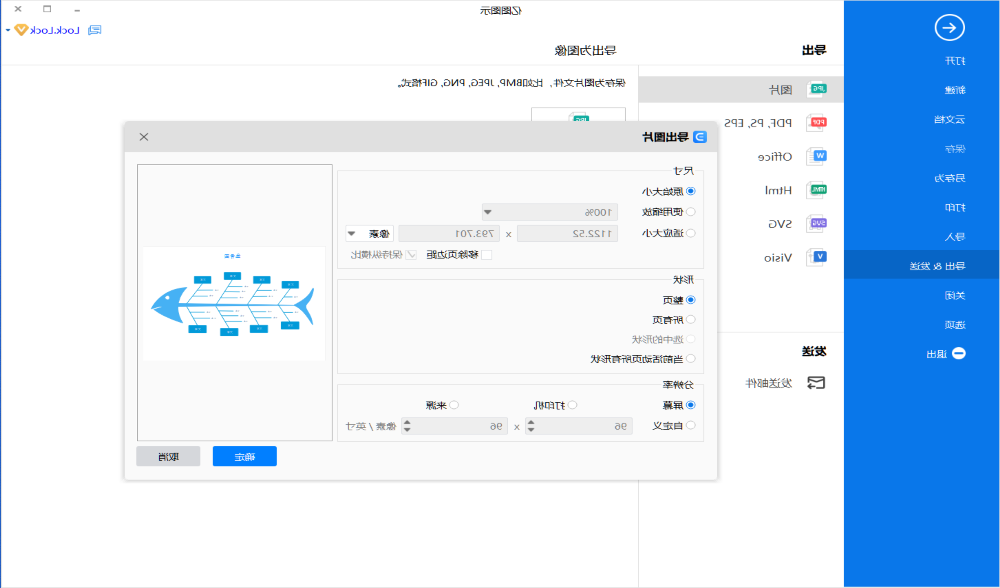 鱼骨图保存