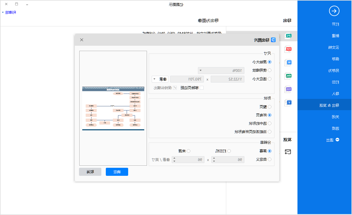 业务流程图导出