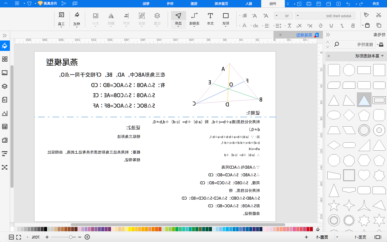 燕尾模型