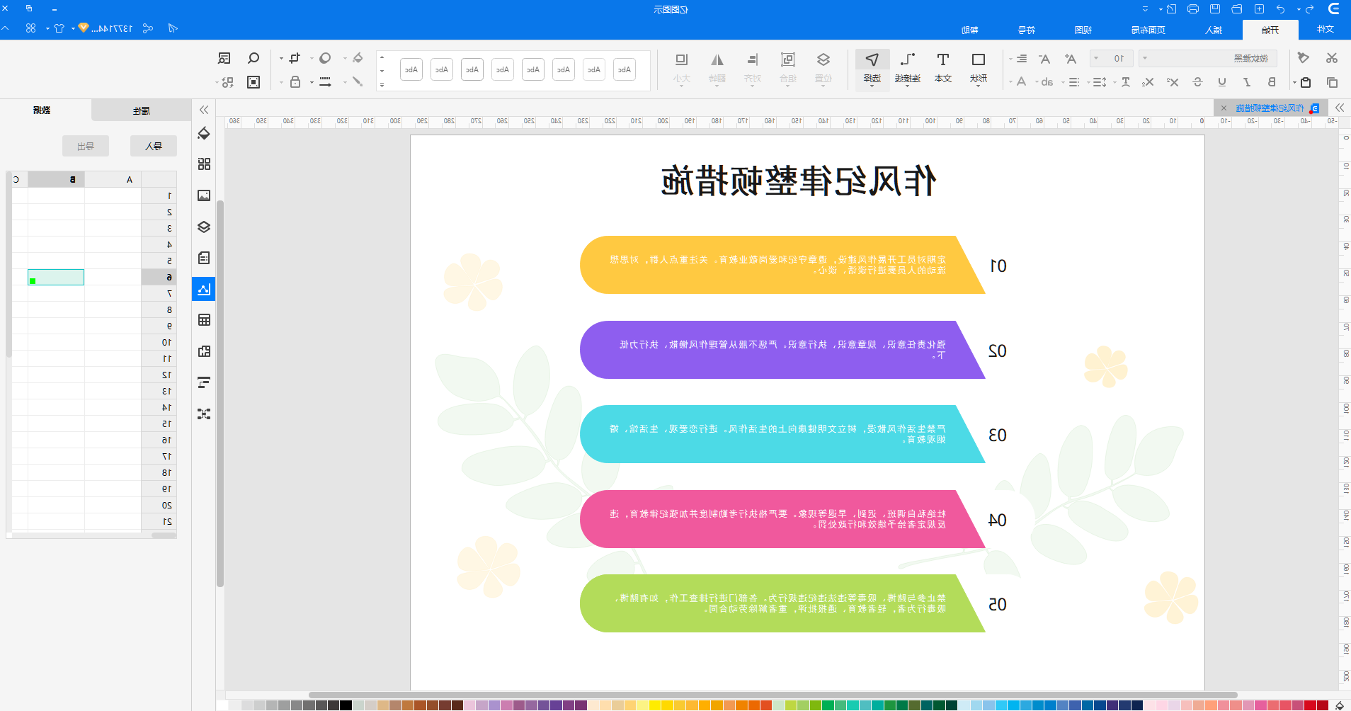 作风纪律整顿图